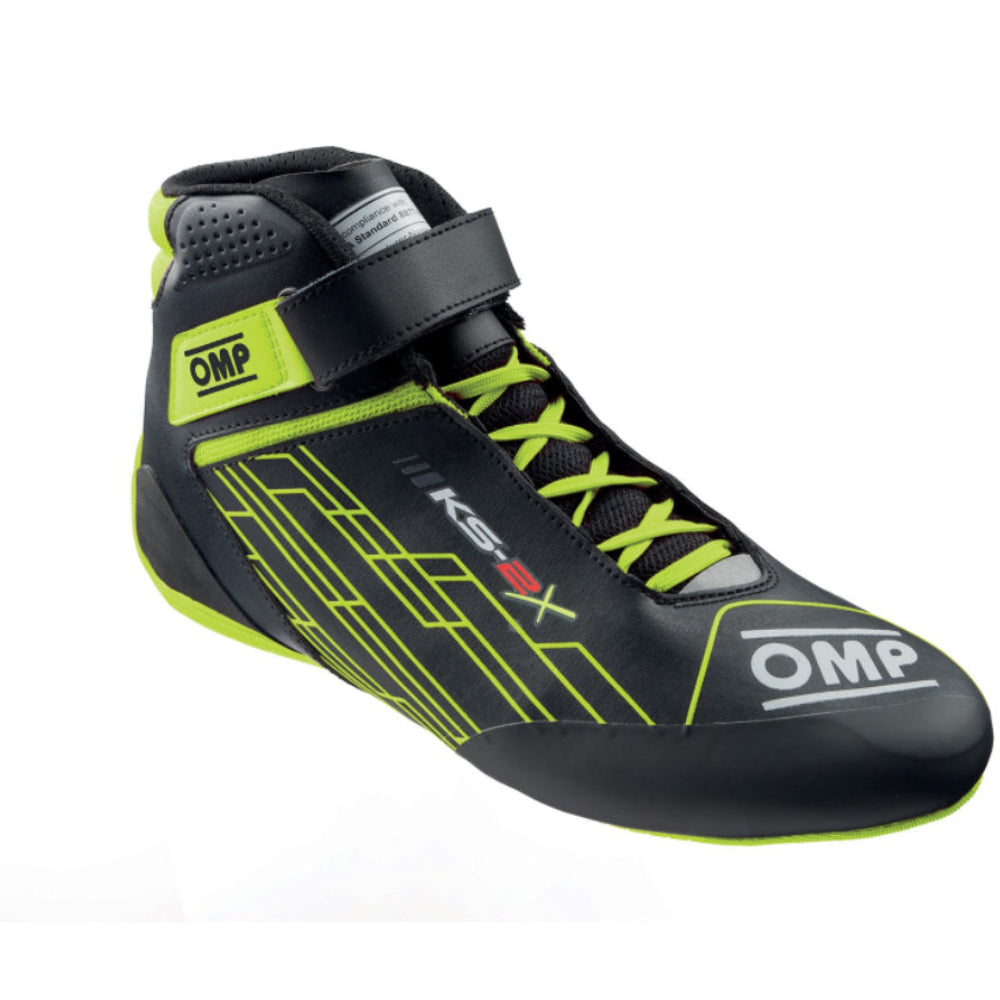 OMP KS-2X Kart Shoe Yellow Image