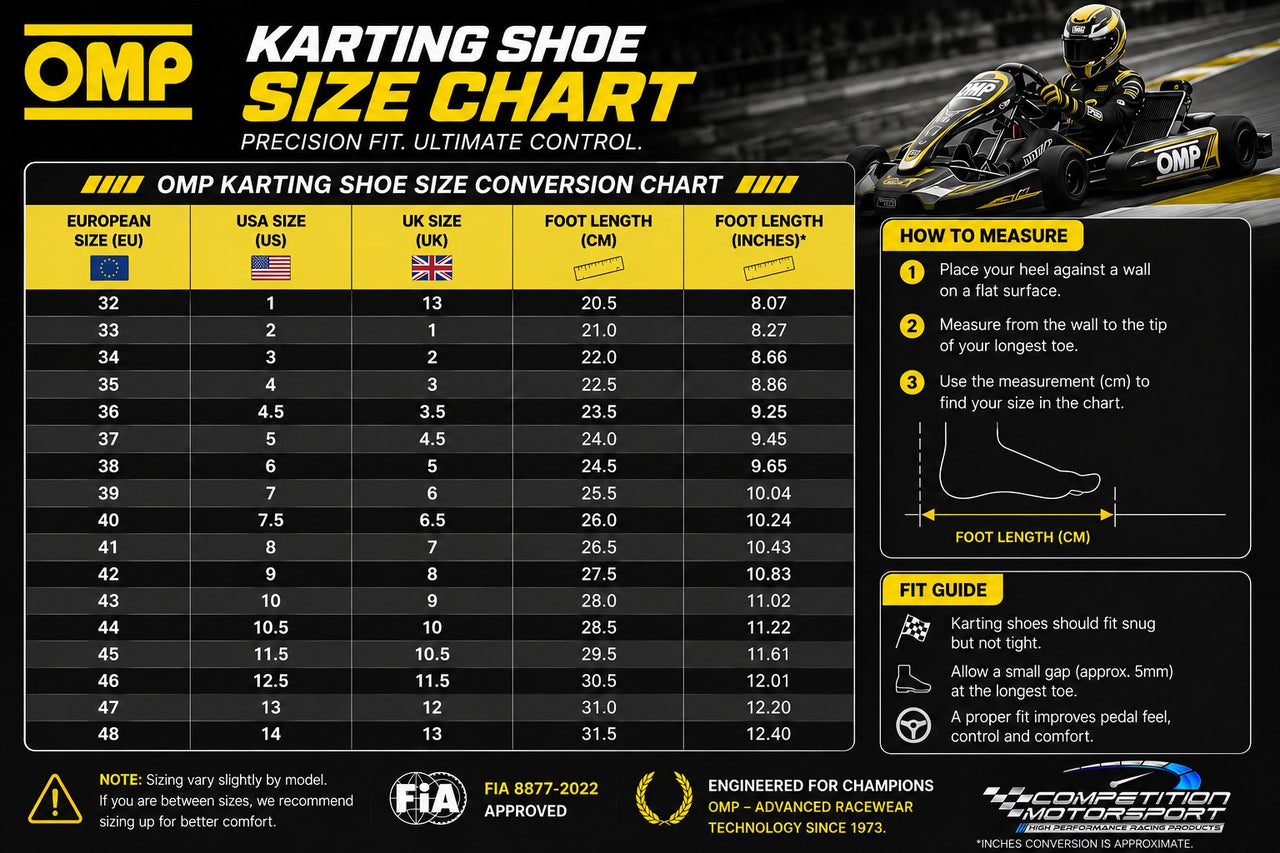 OMP KS-2F Kart Racing Shoe