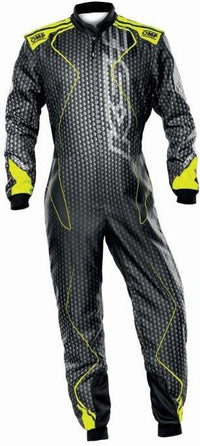 Thumbnail for OMP_ks-3r_art_kart_racing_suit_sale-discount-best-deal-low-price-deal-Blue/Yellow_Front_Image