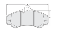 Thumbnail for PFC Brake Pads 0991.XX.17.44 (Front)