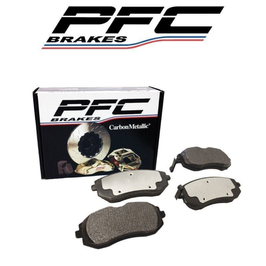 PFC racing brake pads with product box and logo