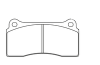 Thumbnail for Technical dimension diagram of a PFC 7780 brake pad showing width as 131.5 mm, height as 68 mm, and pad depth as 50.