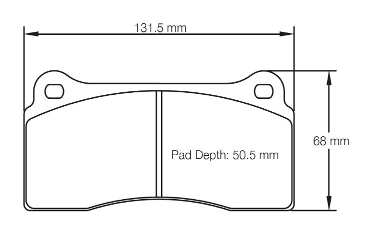 Cobalt D810 Brake Pads (Front)