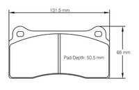 Thumbnail for Cobalt D810 Brake Pads (Front)