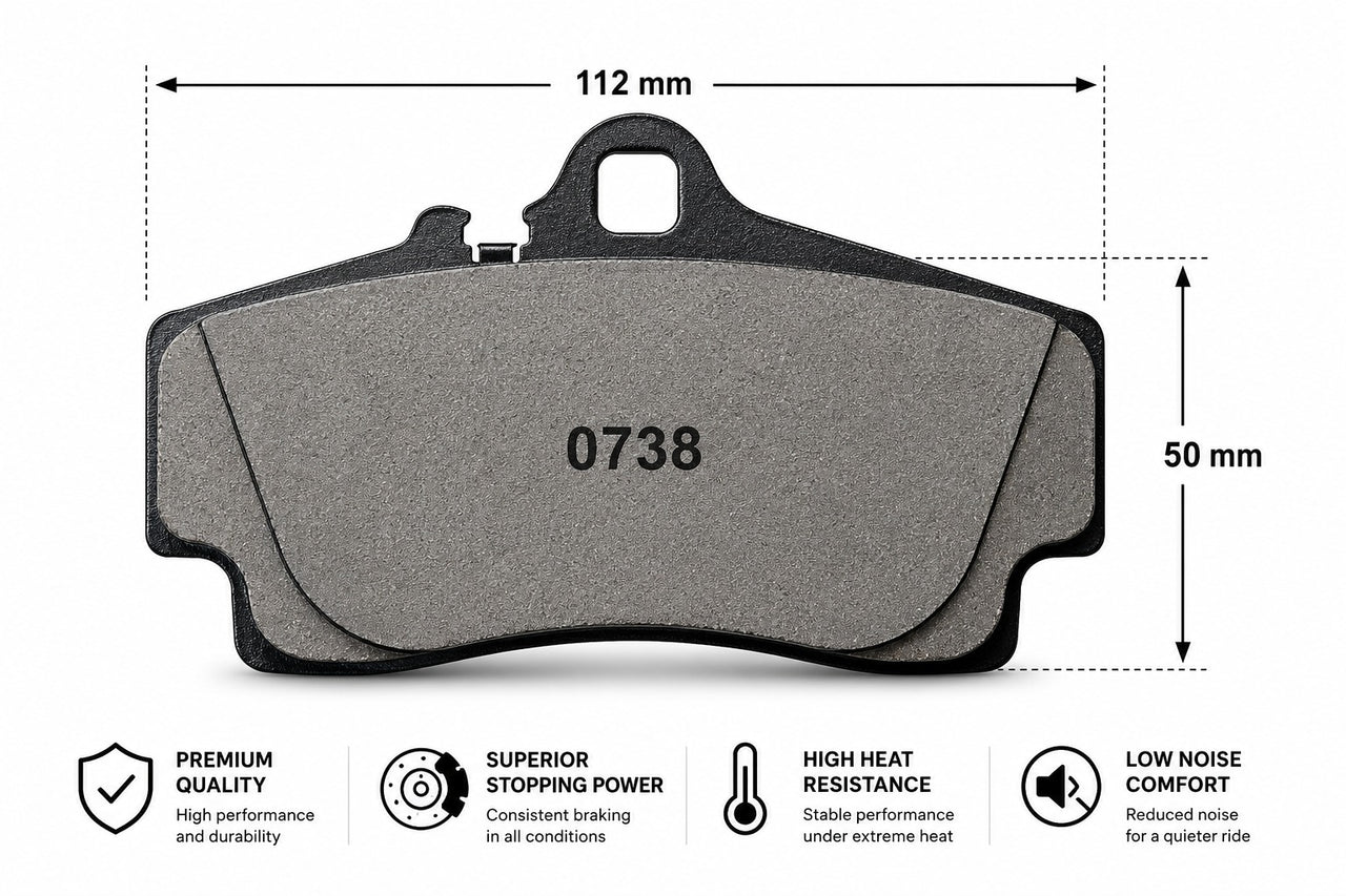 Girodisc GP35 Pads No. 0738 (Rear)