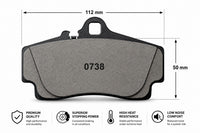 Thumbnail for Girodisc GP35 Pads No. 0738 (Rear)