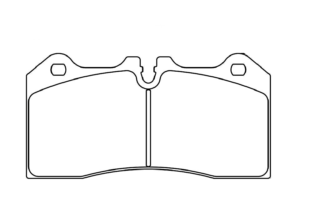 Technical drawing of a Pagid 8187 brake pad with dimensions labeled