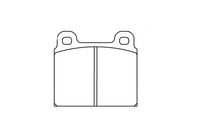Thumbnail for Pagid racing brakes 4501 & 4503 vintage Porsche, Ferrari, Lancia, and Alfa Romeo brake pads