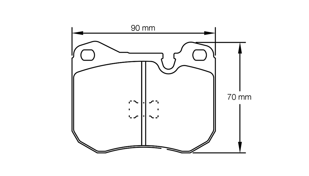 Pagid Racing Brake Pads No. 4703 (Front)