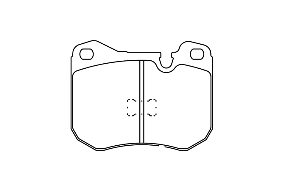 Technical drawing of a Pagid 4703 brake pad with dimensions labeled