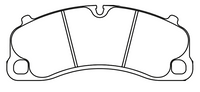 Thumbnail for Pagid-racing-brake-pad-shape-4924_Image