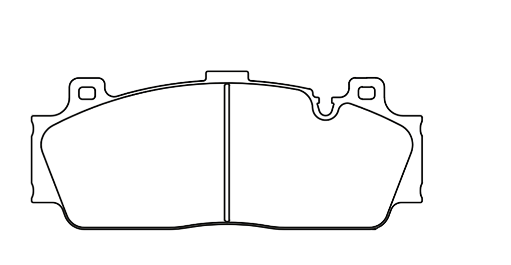 Technical drawing of a Pagid 4934 brake pad with dimensions labeled