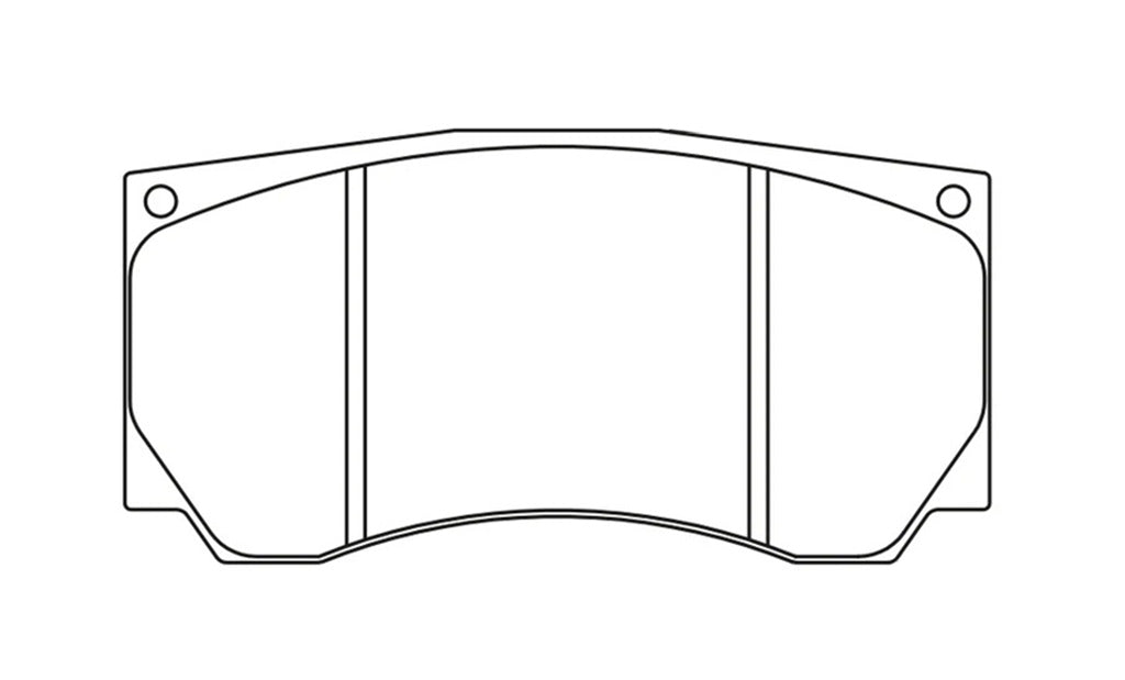 Pagid Racing Brake Pads No. 3279 (Front)
