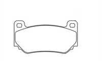 Thumbnail for Pagid 4349 racing brake pads for the Lotus Exige Sport Cup and Caterham SP/300.R.