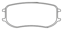 Thumbnail for Pagid-racing-brakes-pad-shape-4921_Image