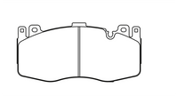 Thumbnail for Technical drawing of a Pagid 4935 brake pad with dimensions labeled