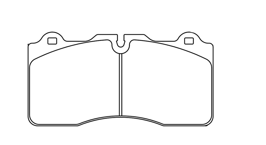 Technical drawing of a Pagid 4945 brake pad with dimensions labeled