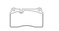 Thumbnail for Technical drawing of a Pagid 4946 brake pad with dimensions labeled