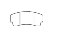 Thumbnail for Pagid racing brakes pad shape 2127 Image