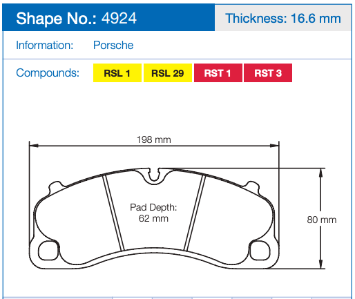 Pagid_4924_Brake_Pad_Sale_image