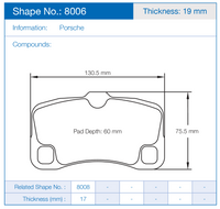Thumbnail for Pagid_8006_Pad_Summary_image