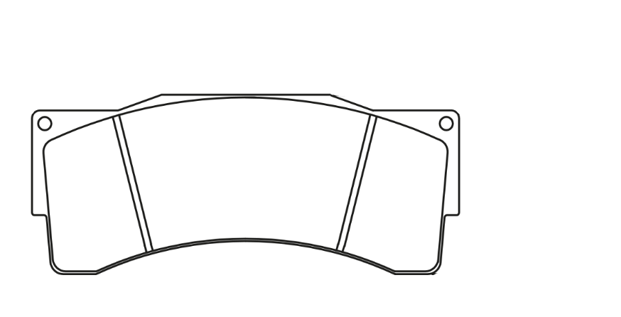 Technical dimension diagram of a Pagid 8222 brake pad showing a width of 163 mm, a height of 68.6 mm, and a pad depth of 53 mm.