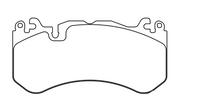 Thumbnail for Technical dimension diagram of a Pagid 8238 brake pad showing measurements: 187.6 mm width, 93.