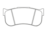 Thumbnail for Pagid Brake Pad 8100 Shape Image