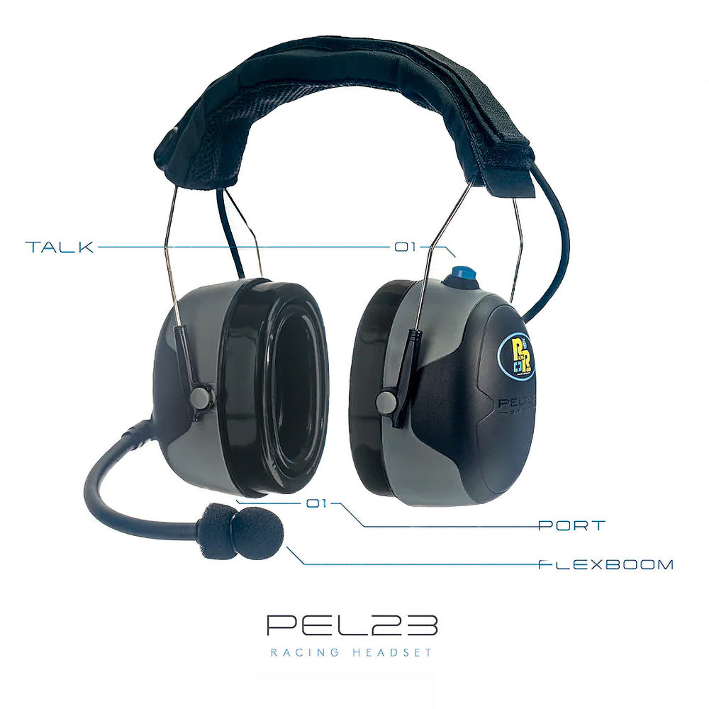 Racing Radios Peltor Two-Way Radio Headset | PEL23