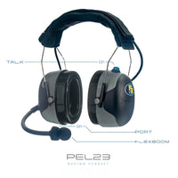 Thumbnail for Racing Radios Peltor Two-Way Radio Headset | PEL23