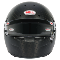 Thumbnail for Bell RS7 Ultra full-face race helmet front view with clear Double Screen Anti-Fog visor 