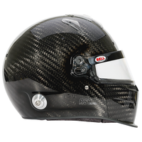 Thumbnail for Bell RS7 ULTRA Carbon helmet designed for professional racing with duckbill chin spoiler