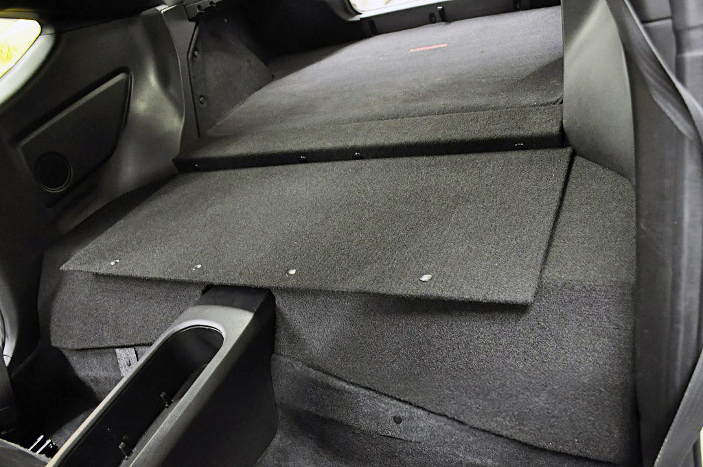 Shrader Designs Rear Seat Delete Scion FR-S, Subaru BRZ & Toyota GT86