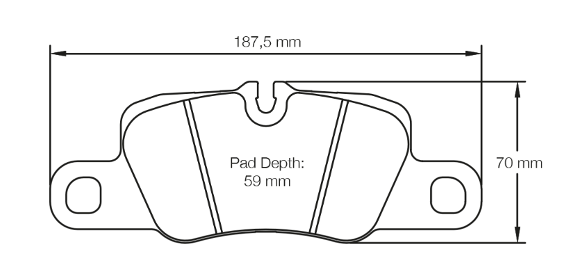 Race Technologies 2425 Brake Pad