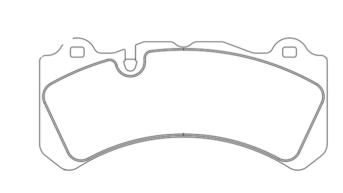 Technical dimension diagram of a Race Technologies 3442 brake pad showing measurements of 189.7, 87.4, and 57.5 on a white background.