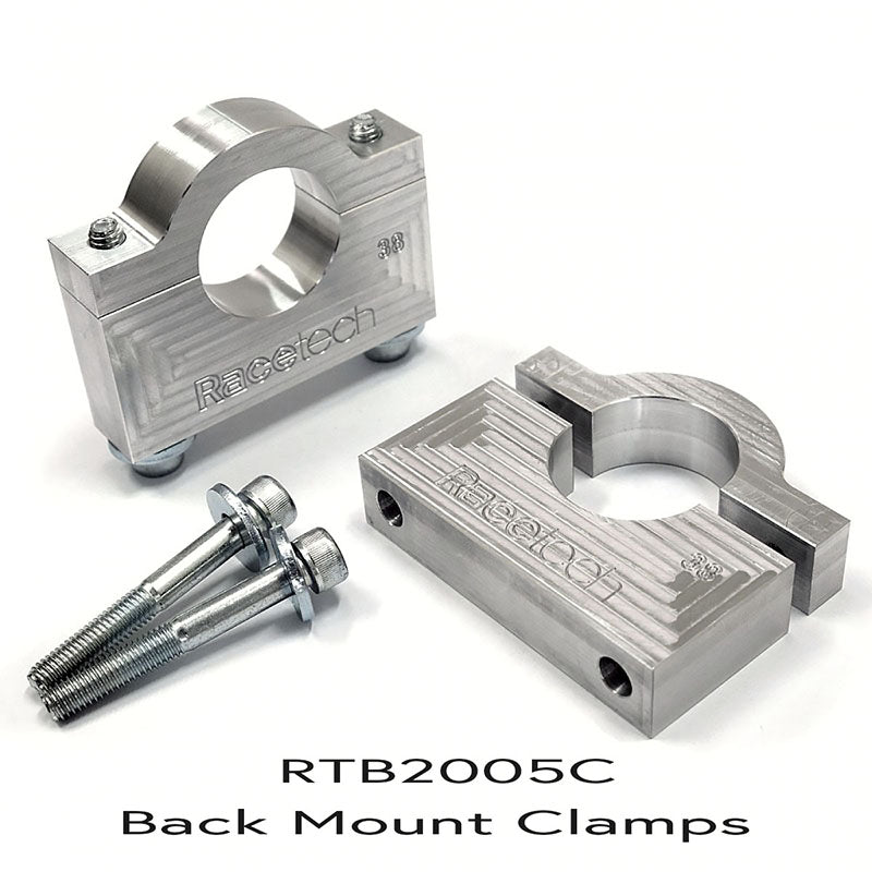 Racetech RTB2005C clamps help attach your Racetech racing seat to your roll bar or roll cage