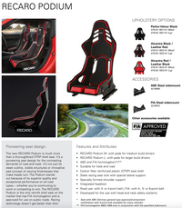 Thumbnail for Recaro-Podium-Carbon-Fiber-Race-Seat-Sale-Image