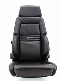 Thumbnail for Recaro Expert Black Leather Front