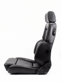 Thumbnail for Recaro Expert Black Leather Side View