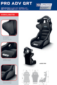 Thumbnail for SPARCO-PRO-ADV-QRT-RACING-SEAT-SALE-IMAGE