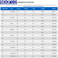 Thumbnail for Sparco Victory Race Suit FIA 8856-2018 SIZE CHART IMAGE