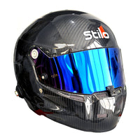Thumbnail for Stilo Iridium Blue visor for ST5 and ST5.1 auto racing helmets.