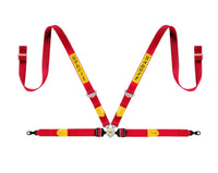 Thumbnail for Sabelt 4-point Porsche harness in red