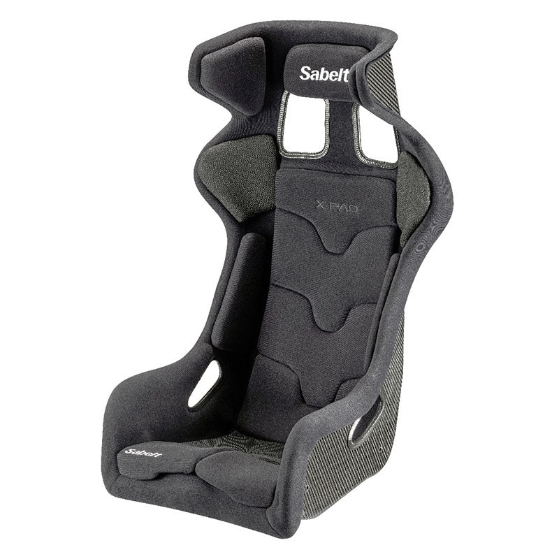Carbon fiber Sabelt X-Pad racing seat is exceptionally light and comfortable, in stock today!