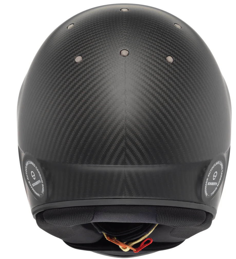 Schuberth SK1 Evo CMR Carbon Fiber Kart Helmet back Image
