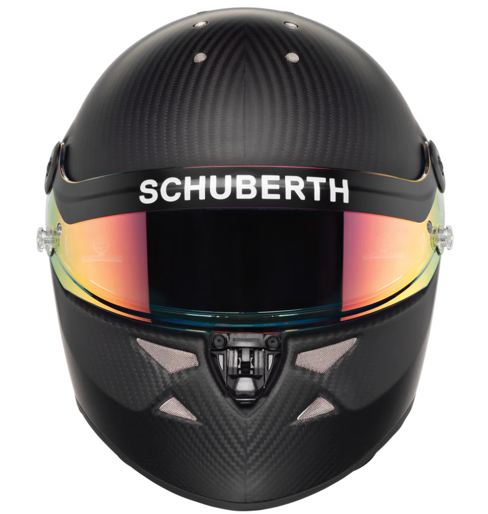 Schuberth SK1 Evo CMR Carbon Fiber Kart Helmet Front Image