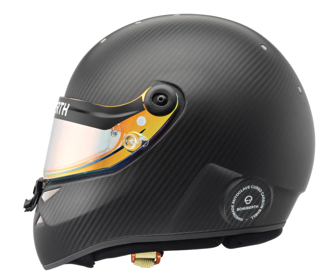 Schuberth SK1 Evo CMR Carbon Fiber Kart Helmet side Image