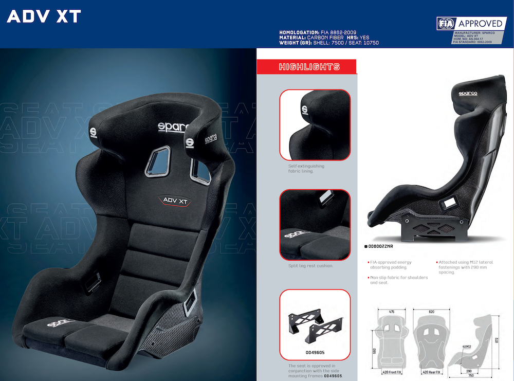 Sparco-ADV-XT-Carbon-Fiber-Seat-Sale-Image