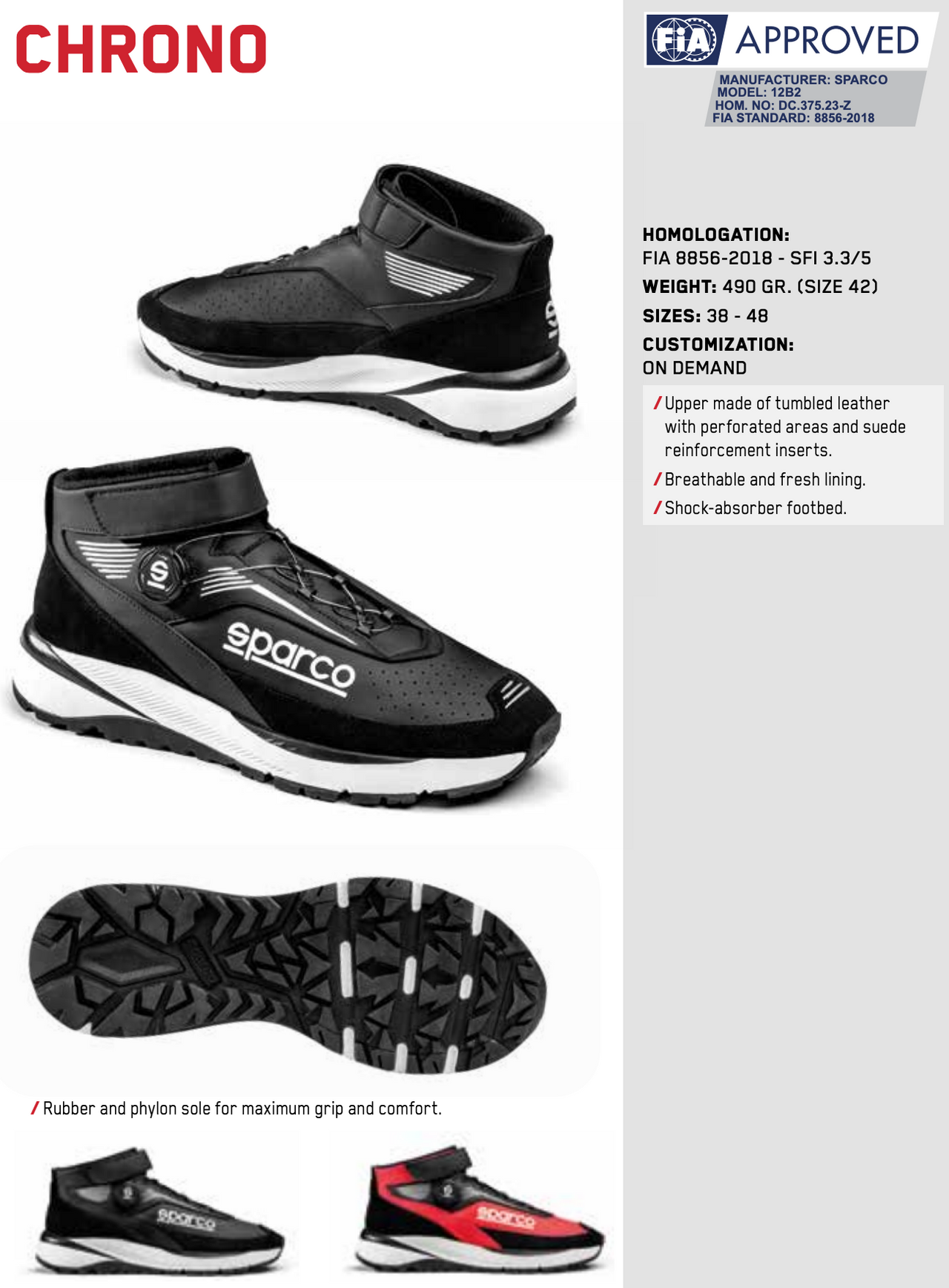 Sparco-Chrono-Race-Shoe-Sale-Discount-Low-Price-Best-Deal-Image