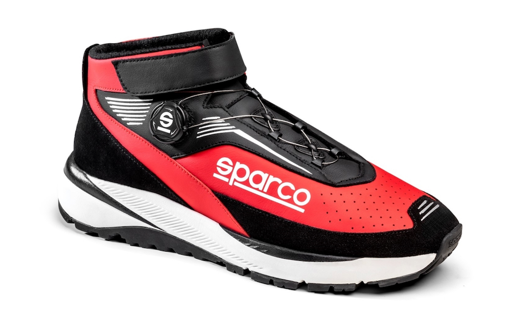 Sparco-Chrono-Race-Shoe-red_black-profile-Sale-Discount-Low-Price-Best-Deal-Image